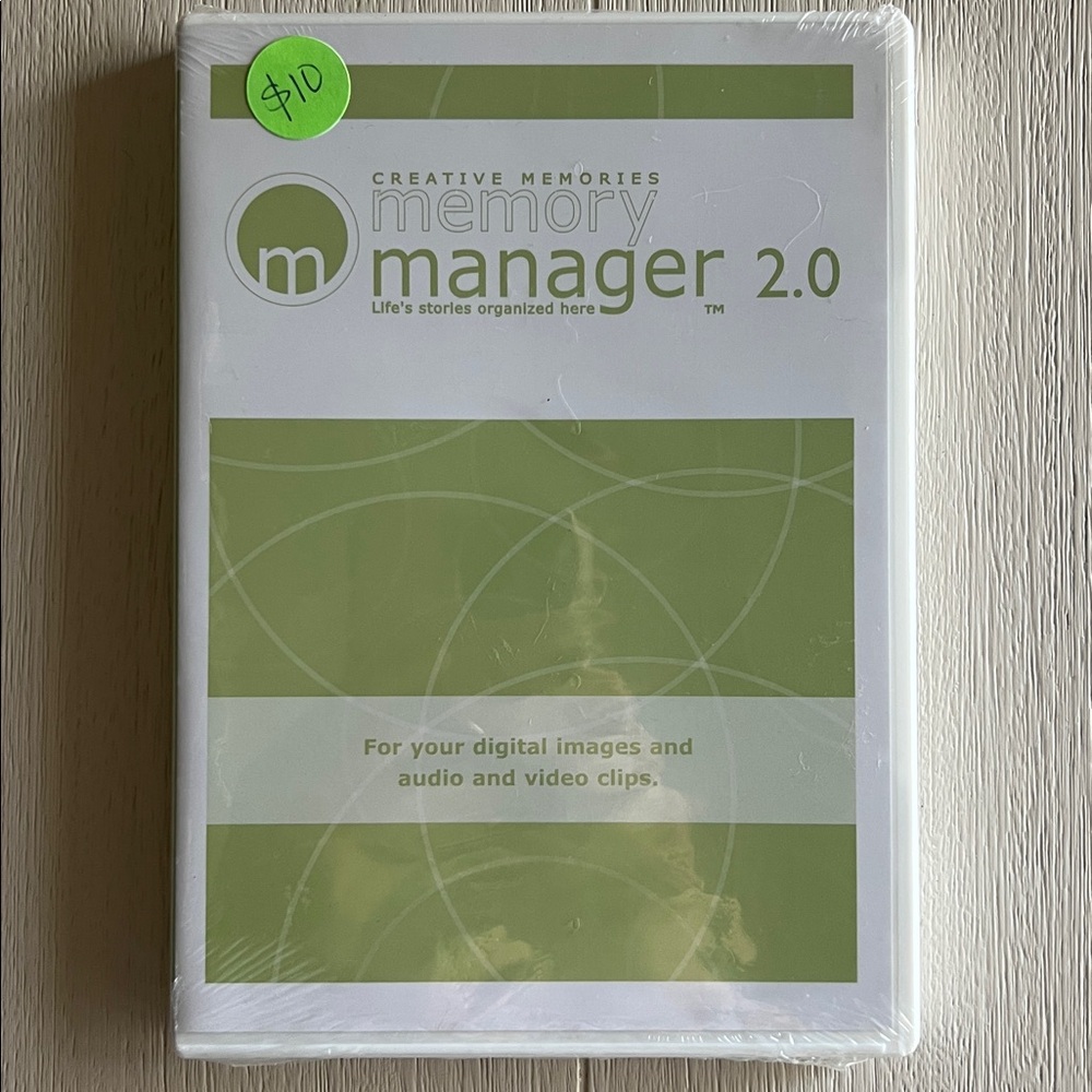 Creative Memories Memory Manager 2.0 DVD